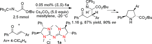 1. Pentanidium-Catalyzed Enantioselective Phase-Transfer Conjugate Addition Reactions.