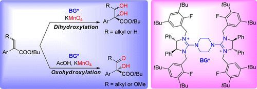 4. Enantioselective Oxidation of Alkenes with Potassium Permanganate Catalyzed by Chiral Dicationic Bisguanidinium